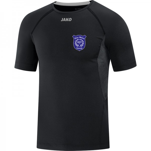 BSV Blau Weiss Podelzig - Jako T-Shirt Compression 2.0 Herren schwarz 6151-08