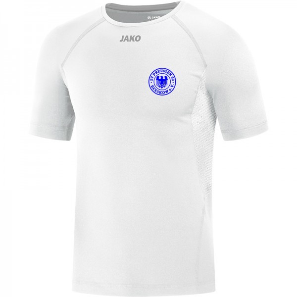 Preussen Beeskow - Jako T-Shirt Compression 2.0 Herren weiß 6151-00