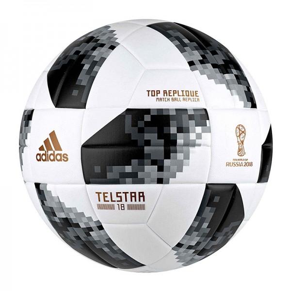 adidas Telstar World Cup Top 18 Replique Trainingsball WM 2018 weiss Größe 5